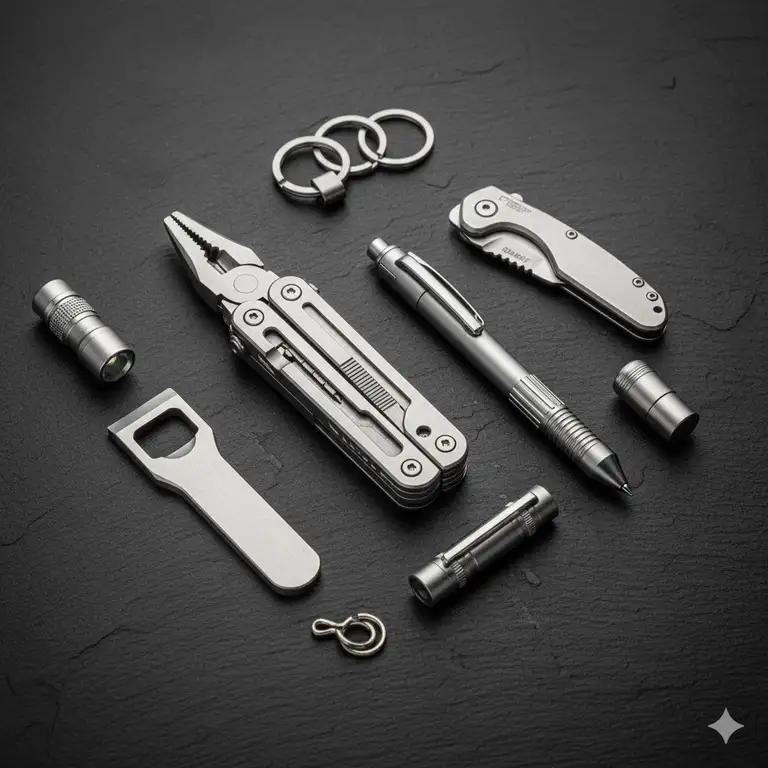Titanium EDC Tools: 7 Unbeatable Picks for Your 2025 Carry with Superior Strength & Style