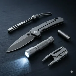 High-quality titanium mini edc tools highlighting durable and rust-resistant materials.